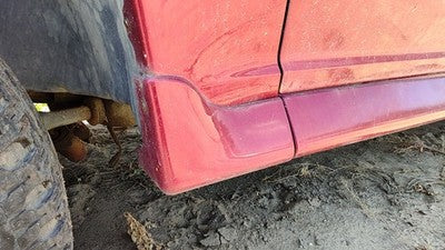 1994 Ford Explorer Driver Left Moulding From Fender Oem Trim Strip Red