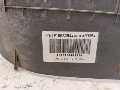 2002 Gmc Envoy Speedometer Dash Trim Bezel Surround Panel Oem