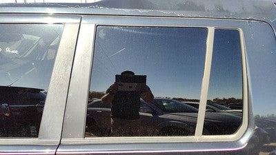 05-09 Land Rover Lr3 Driver Left Rear Side Window Door Glass Oem Back Cvb500310