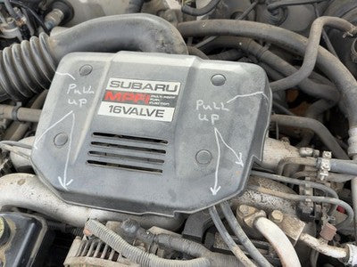 1990 Subaru Legacy Engine Cover Top Plastic Shield Oem 2.2L