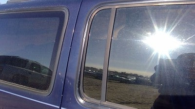 91-97 Ford Explorer Passenger Right Rear Vent Window Back Door Glass With Frame