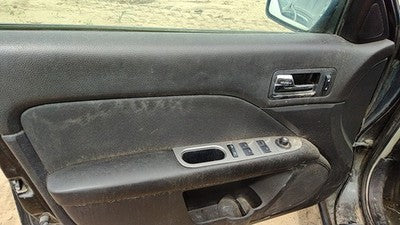 10-11 Ford Fusion Driver Left Front Door Trim Panel With Master Switch Black Dw