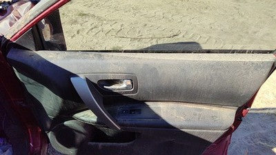 08-13 Nissan Rogue Passenger Right Front Door Trim Panel With Switches G Black
