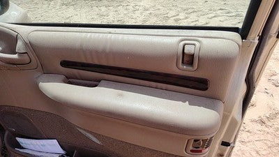 00 Town & Country Passenger Right Front Door Trim Panel With Switches Tan