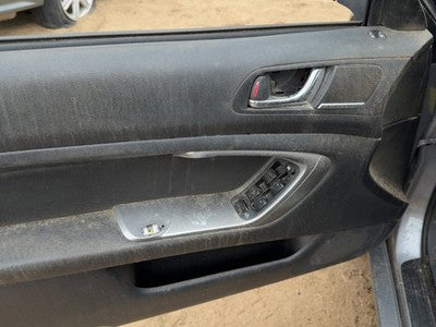 09 Legacy Outback Driver Left Front Door Trim Panel With Master Switch Black