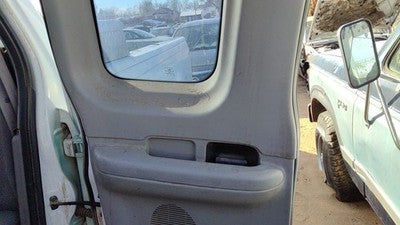 1999-2003 Ford F150 Driver Left Rear Door Trim Panel Back Gray C2 Yl3z1827407bad