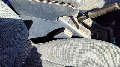 1995 Nissan Pathfinder Passenger Right Front Seat Belt Buckle Receiver Oem Blue