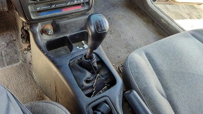 97 Saturn Sl1 Floor Shifter Lever With Cables Oem Shift Unit Manual Transmission