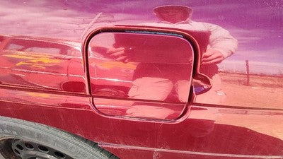 1995-2001 Chevy Lumina Fuel Tank Door With Hinge Gas Lid Oem Filler Red 10260156