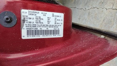2000-2003 Dodge Durango Passenger Right Front Lower Control Arm Oem A Arm
