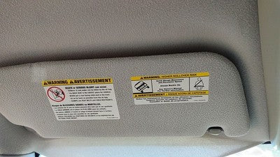 2001-2005 Ford Explorer Driver Left Sun Visor Oem Gray Tt 1L2z7804105gaa