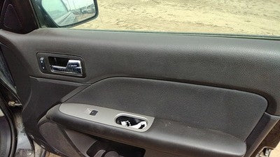 10-11 Ford Fusion Passenger Right Front Door Trim Panel With Switches Black Dw