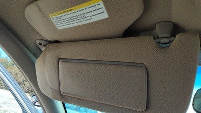 1997 Park Ave Ultra Driver Left Sun Visor Oem Tan 562