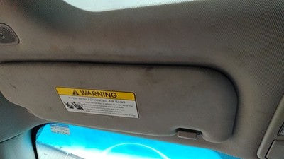 2011-2016 Kia Optima Sx Driver Left Sun Visor Oem Black Va 852012T540up