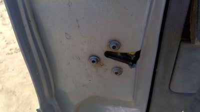 1991 Chevy Caprice Driver Left Front Door Latch With Rods/Cables Oem Assembly