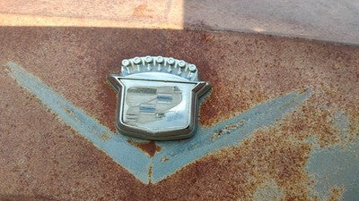 1984 Deville Sedan Trunk Emblem Key Cover Rear Back Deck Lid