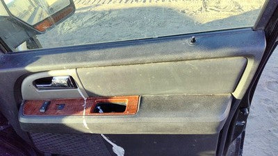 07-14 Expedition Passenger Right Front Door Trim Panel With Switches Black/Camel