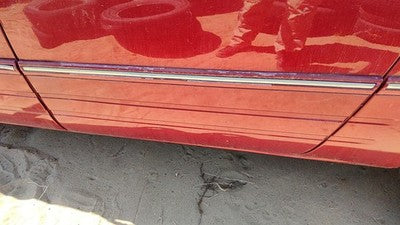 06 Town Country Driver Left Rear Moulding From Door Oem Back Trim Strip Red Prh