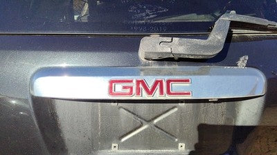 2009 Gmc Acadia License Plate Trim Surround Panel Oem Tail Trunk Finish