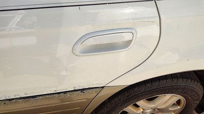 2000-2004 Legacy Outback Driver Left Rear Outside Door Handle Oem Back White 8Y3