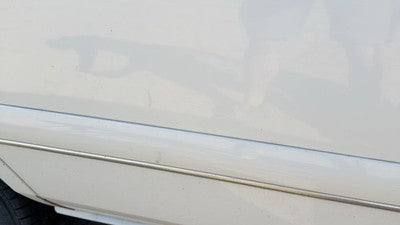 00-02 Century Passenger Right Rear Moulding From Door Oem Back Trim Strip White