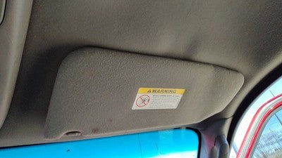 2002-2004 Ford F150 Passenger Right Sun Visor Oem Gray 2L3Z1504104Eab