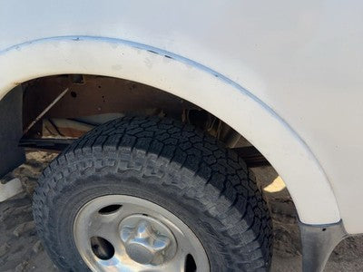 1997-2004 Ford F150 Driver Left Rear Wheel Flare Moulding Oem Back White Yz