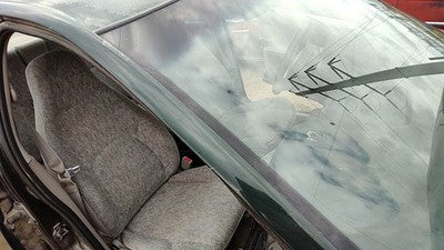 Saturn Sl1 Passenger Right Rear Moulding On A Pillar Oem Green