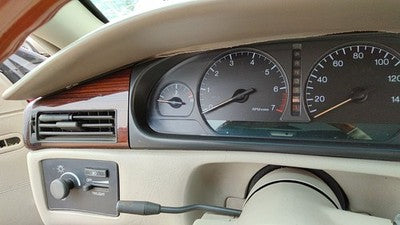 96-02 Eldorado Center Dash Heater Vent Assembly Ac Woodgrain Passenger Trim