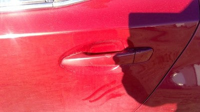 10-12 Lexus Hs250h Hybrid Driver Left Rear Outside Door Handle Oem Back Red 3r1