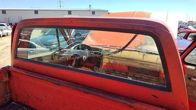 1973-1987 Chevy Silverado K10 Back Glass Rear Window Oem 363107