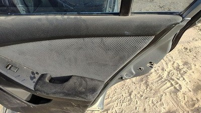 07-09 Altima Passenger Right Rear Door Trim Panel With Switches Back Charcoal G