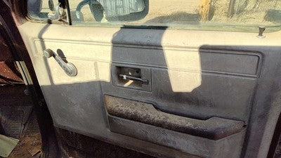 1983 Gmc Sierra C3500 Passenger Right Front Door Trim Panel Red