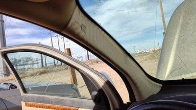 Suzuki Grand Vitara Xl-7 Driver Left A Pillar Trim Windshield Post Panel Oem Tan