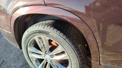 11-15 Kia Sorento Passenger Right Rear Wheel Flare Moulding Back Ir Dark Cherry