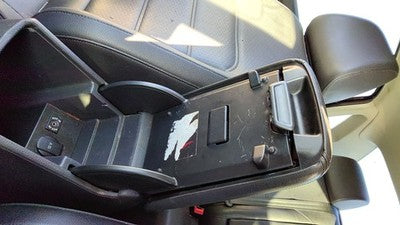 2012-2015 Vw Passat Center Console Lid Only Oem Arm Rest Fold Down Black Tb