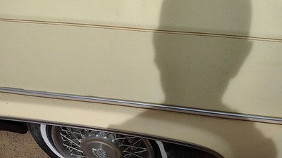 1980-1984 Cadillac Deville Driver Left Chrome Trim Rear Back Strip Oem