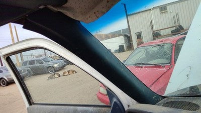 1991 Chevy Silverado 1500 Driver Left A Pillar Trim Windshield Post Panel Blue