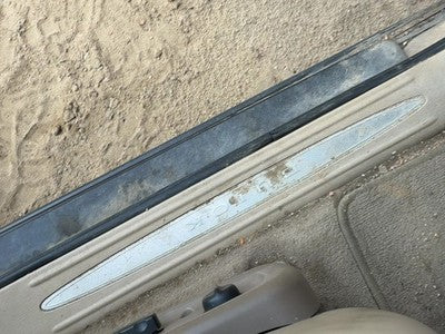 2004 Buick Rainier Driver Left Lower Kick Trim Panel Oem Tan 332