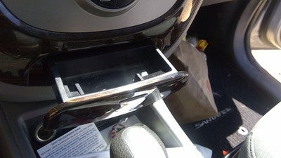 2010-2012 Hyundai Santa Fe Lower Dash Woodgrain Trim Bezel Oem