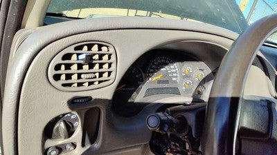 02-03 Trail Blazer Trim Bezel Around Speedometer Dash Surround Panel Gray 95D