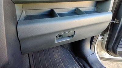 2009-2011 Honda Pilot Glove Box Assembly Complete Door With Latch Gray/Blue Gr