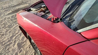 2006-2010 Dodge Charger Driver Left Front Fender Oem Prh Inferno Red 05183427Ab
