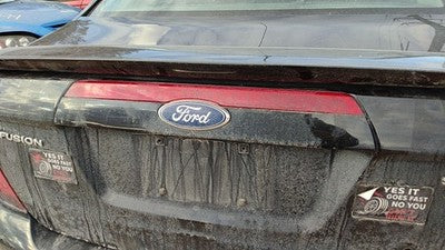 2011 Ford Fusion License Plate Trim Surround With Third Brake Light Middle Lamp