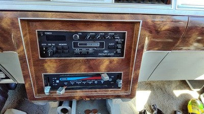 1982-1987 Mercury Grand Marquis Trim Bezel Around Radio Surround Dash Panel Oem