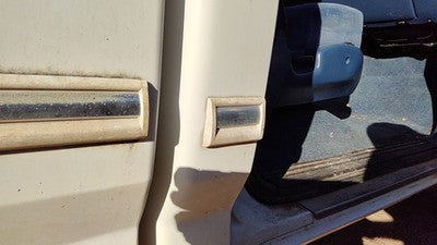 1995 Ford F150 Passenger Right Cab Corner Moulding Trim Chrome Oem