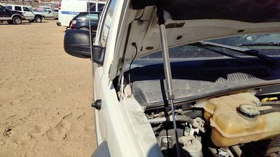 02-07 Jeep Liberty Passenger Right Hood Hinge Assembly Oem White Pw1 55176928Ac