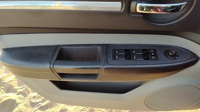 08-10 Charger Driver Left Front Door Trim Panel With Master Switch Db Slate Gray