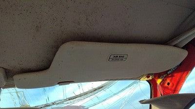 1995 Ford Aspire Passenger Right Sun Visor Oem Gray