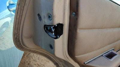 1984 Ford Tempo Driver Left Rear Door Latch With Rods/Cables Oem Back